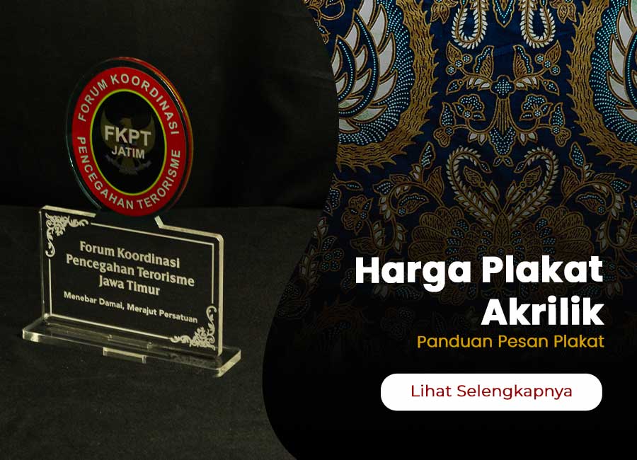 Kw artikel moneysite harga plakat akrilik custom. vol 140.