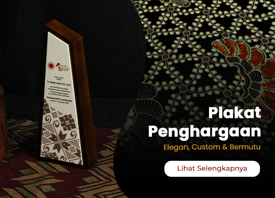 Kw artikel moneysite Plakat Penghargaan Kayu . vol 10.