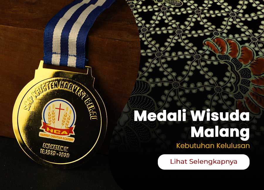 Cetak Medali Wisuda Malang untuk Kebutuhan Agenda Kelulusan