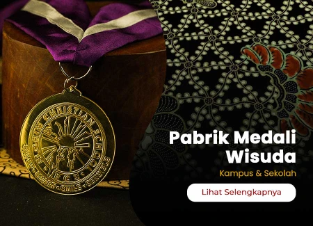 Pabrik Medali Wisuda Surabaya | Solusi Bulk Order Resmi untuk Kampus & Sekolah