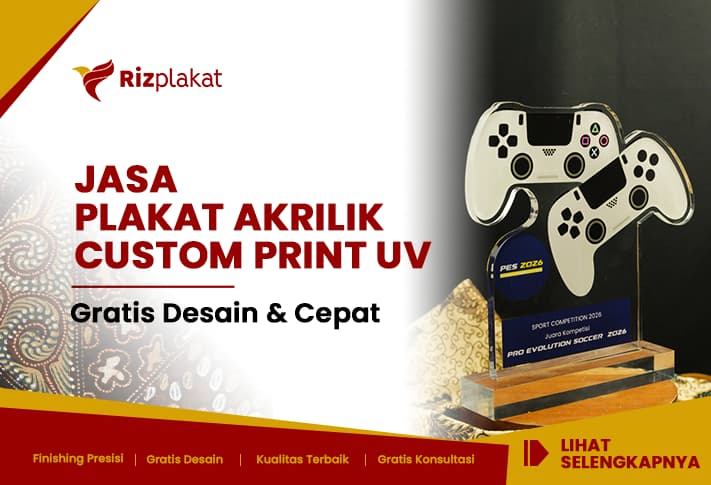 jasa plakat akrilik